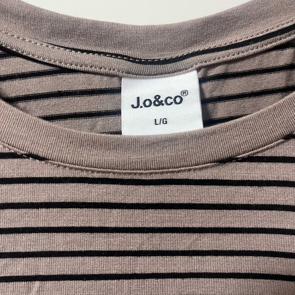 Striped Short Sleeve T-Shirt buttery soft - Picture 2 of 3